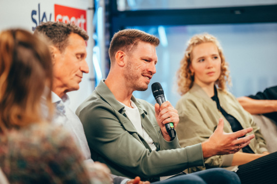 Foto von der #SID2025 Mixed Zone