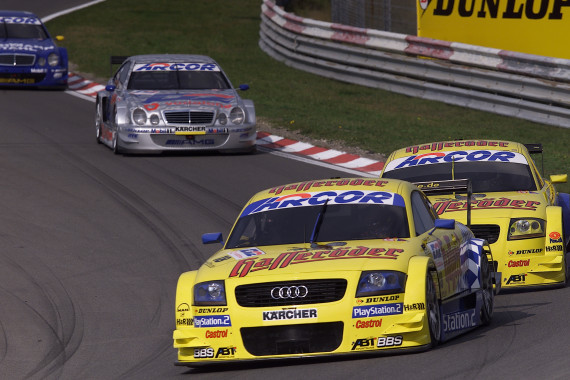 Erstmals gastierte die DTM 2001 im niederländischen Zandvoort