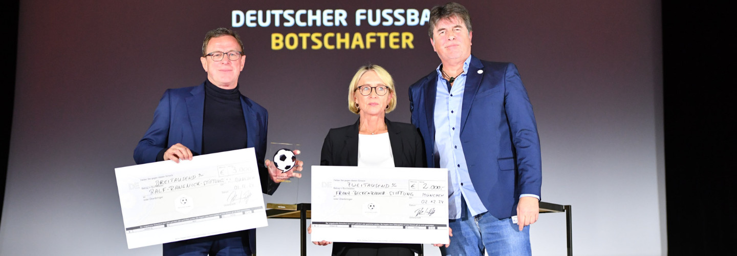 Deutscher Fußball Botschafter 2025 bei SPORT MARKE MEDIEN