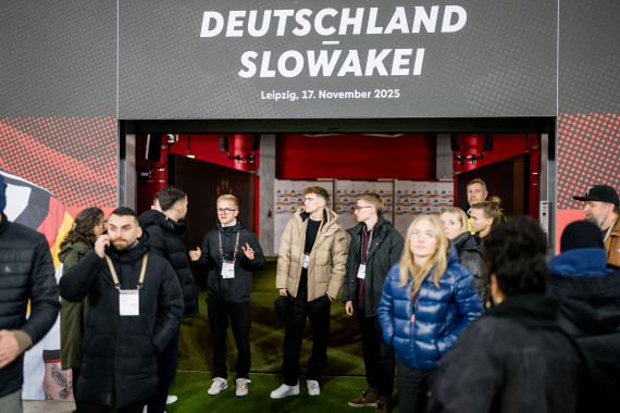 Stadionführung vor dem Länderspiel