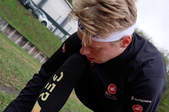 Schnittbilder vom Lauftraining mit Tim Hellwig.