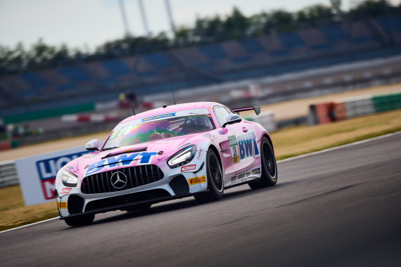 Der Mercedes-AMG GT4 von BWT Mücke Motorsport