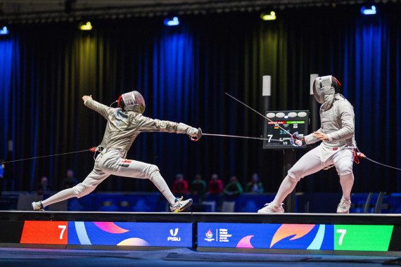 Bronze im Säbelfechten für Moritz Schenkel