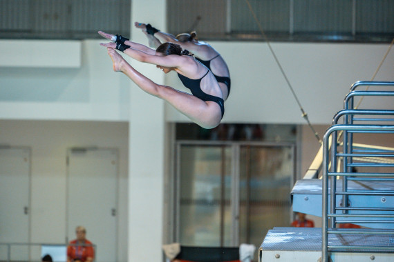 Carolina Coordes und Pauline Pfeif gewinnen Silber im Wasserspringen
