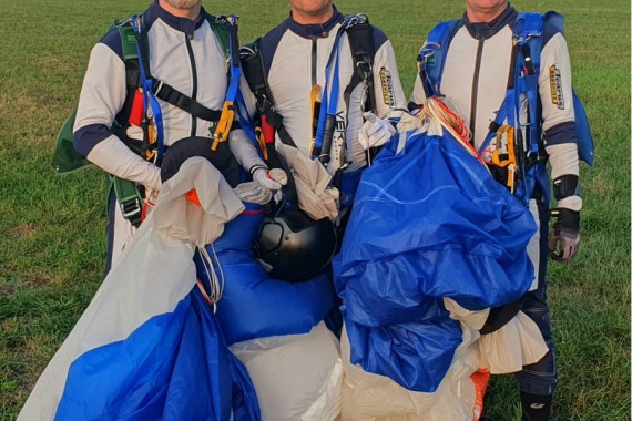 Kappenformationsteam Ilmasirkus (Teemu Hietakari, Simo Leminen, Jani Lyttinen) aus Finnland.