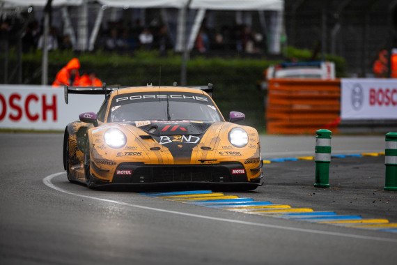 Porsche ist siegreich in der LMGT3-Klasse