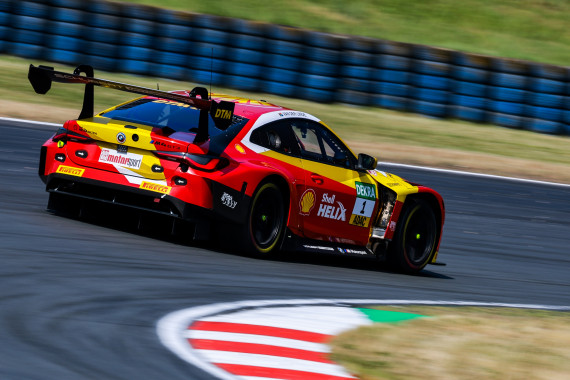 Sheldon van der Linde beeindruckte mit einer Tagesbestzeit von 1:21,960 Minuten