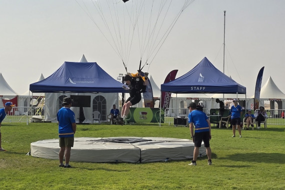 Elischa Weber Ziellandung