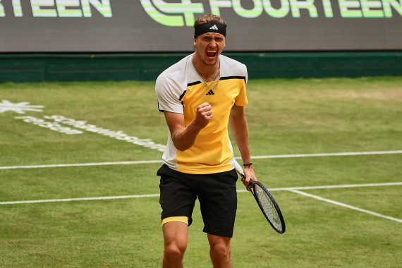 Alexander Zverev wiederholte gegen den Franzosen Arthur Fils seinen Halbfinaleinzug aus dem Vorjahr