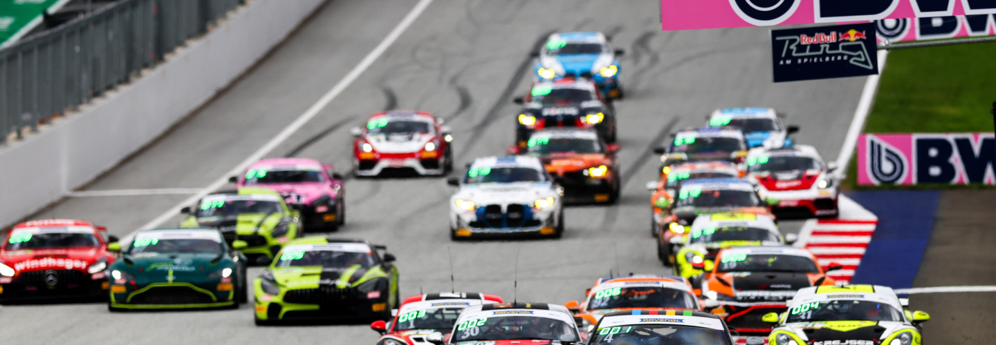Volle Action: Die ADAC GT4 Germany startet 2026 auf dem Red Bull Ring in die Saison