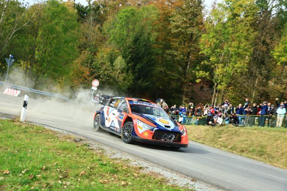 Die Fans können sich bei der CER auf die spektakulären Boliden der WRC und ein großes Rahmenprogramm freuen