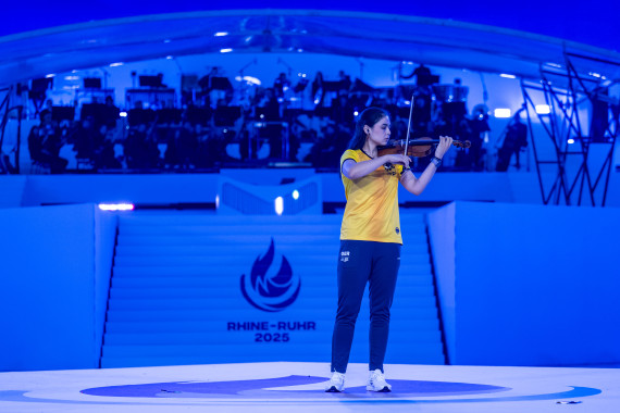 Eröffnungsfeier der Rhine-Ruhr 2025 FISU World University Games