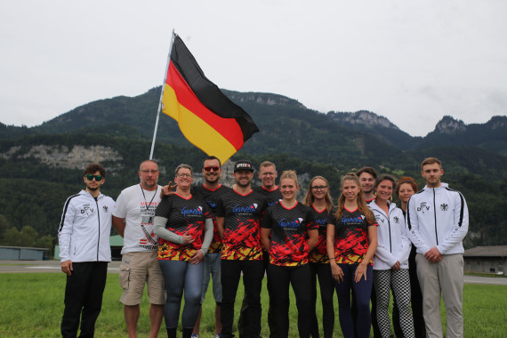 Das DFV-Team in Hohenems