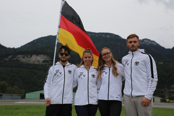 Das DFV-Team in Hohenems