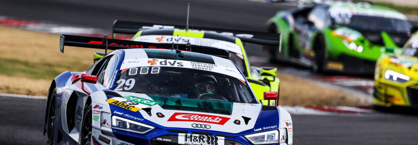 Führen die Gesamtwertung des ADAC GT Masters an: Ricardo Feller und Christopher Mies