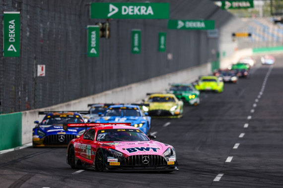 Im Mercedes-AMG GT3 fuhr Lucas Auer diese Saison bislang immer unter die Top-Zehn