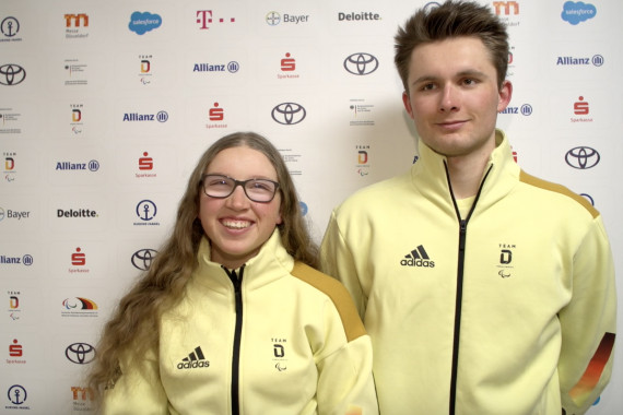 Interview mit Fahnenträgerin Leonie Walter