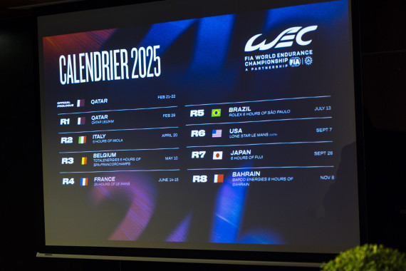 Der Kalender der WEC-Saison 2025