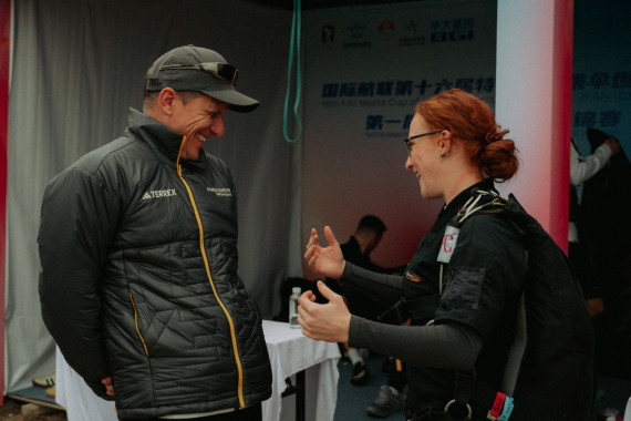 Bundestrainer Torsten Kunke und Zoe Stoll