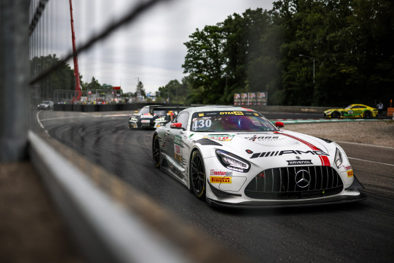 Maro Engel fuhr in seinem DTM-Jubiläumsrennen aufs Podest