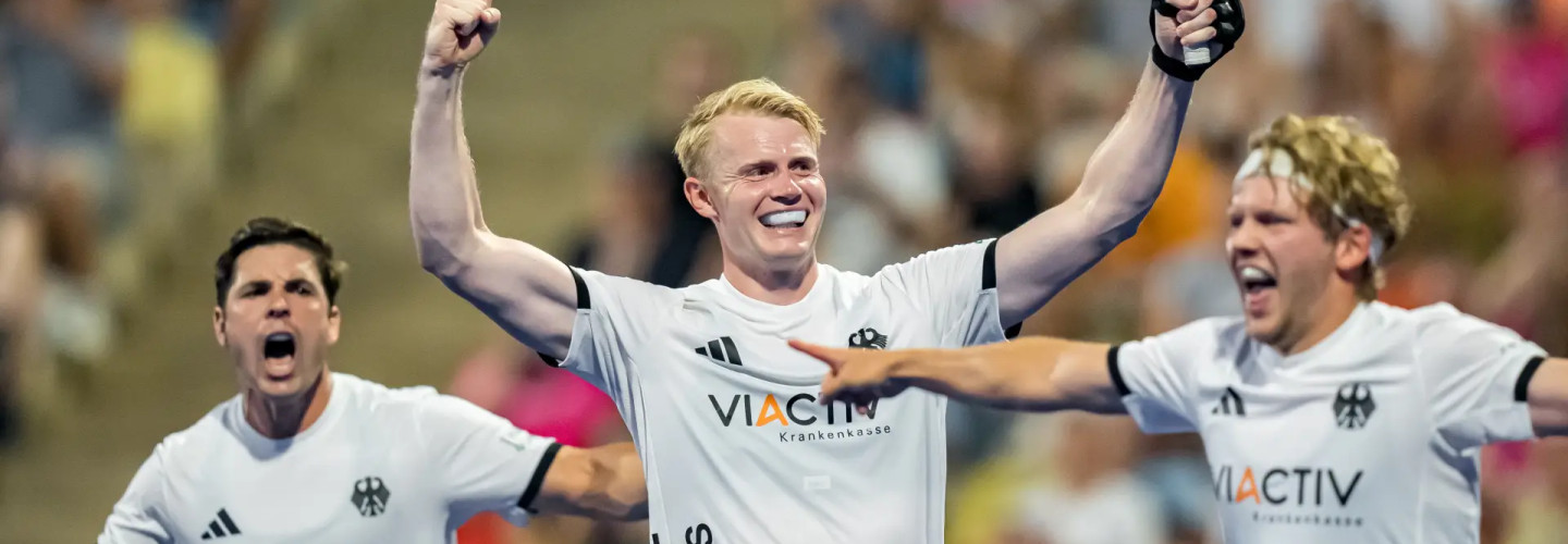 Jubel bei den Honomas - Finale gegen die Niederlande