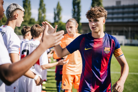 Porsche Fußball Cup 2025: FC Barcelona gegen VfB Stuttgart