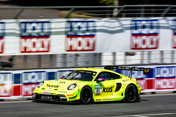 Thomas Preining überzeugte als bester Porsche-Pilot