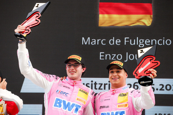 Marc de Fulgencio (li.) und Teamkollege Enzo Joulié