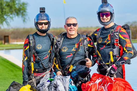 Zweimal Team-Bronze für Nicolas Vilter, Tobias Koch, Felix Mauell (vlnr)